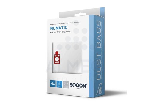  Sqoon Numatic NVM 1CH Henry/James (4 stuks) 