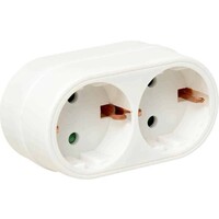 thumb-Verdeelstekker + RA 2V horizontaal wit-3