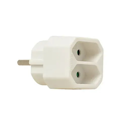  VB Extend Euro verdeelstekker 2V wit 