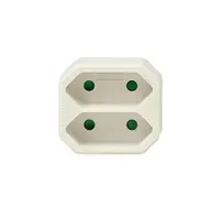 thumb-Euro verdeelstekker 2V wit-2