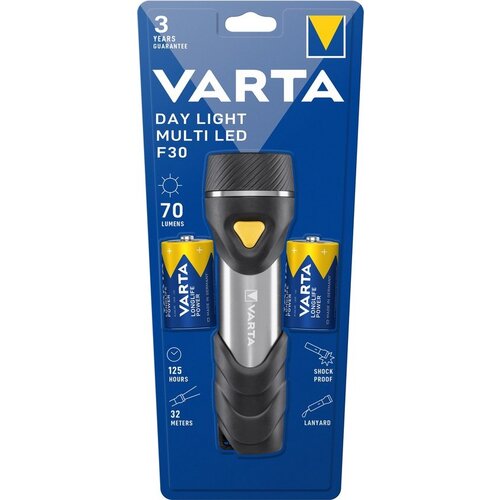  Varta 17612 Day Light Multi LED F30 (incl. 2xD batterij) 