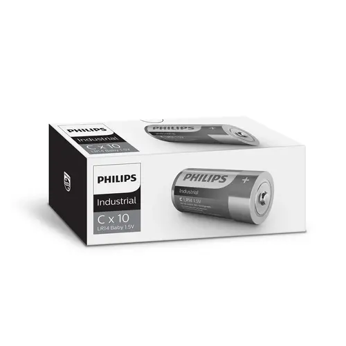  Philips  Industrial Alkaline C/LR14 10 pack 