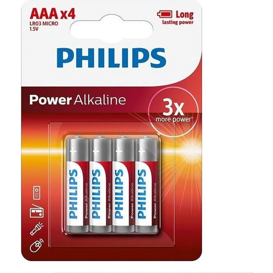 Power Alkaline AAA/LR03 blister 4-1