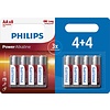 Power Alkaline AA/LR6 blister 4+4