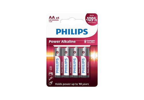 Philips  Power Alkaline AA/LR6 blister 4   Philips  Power Alkaline AA/LR6 blister 4