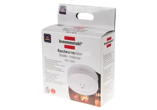  Rookmelder met verwisselbare batterij 9V 