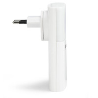 thumb-Draadloze Deurbel met Flitslicht Wit-6
