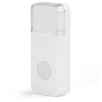 thumb-Draadloze Deurbel met Flitslicht Wit-4