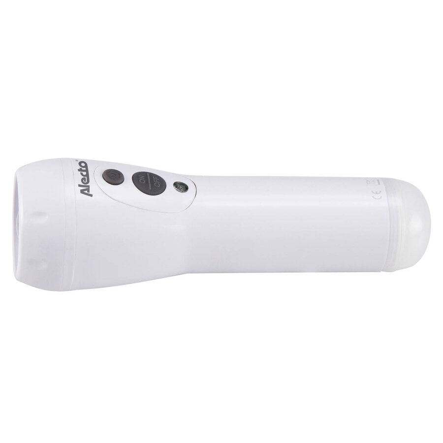 Oplaadbare LED Zaklamp / Automatisch nachtlampje Wit-3