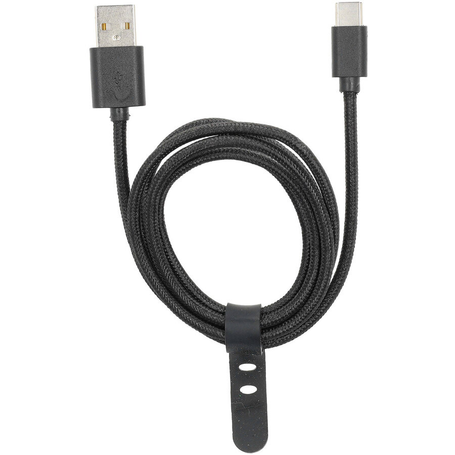 Oplaadkabel USB-A > USB-C 1 m Zwart-2