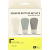 TNT Reisflesjes Siliconen 3 Stuks 60ml
