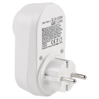 thumb-Stekkerdimmer LED - 3-24W / 30-200W - Wit-3