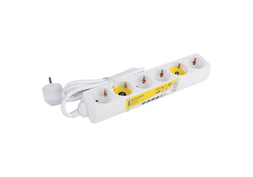  Q-Link 6V Stekkerdoos | 1,5M | Wit 