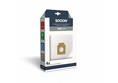  Sqoon AEG GR51 Smart 4 serie - MU15 (4 stuks) 