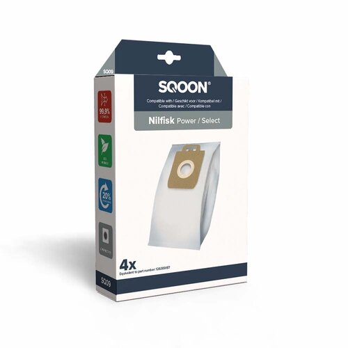  Sqoon Nilfisk Power/Select Series (4 stuks) 