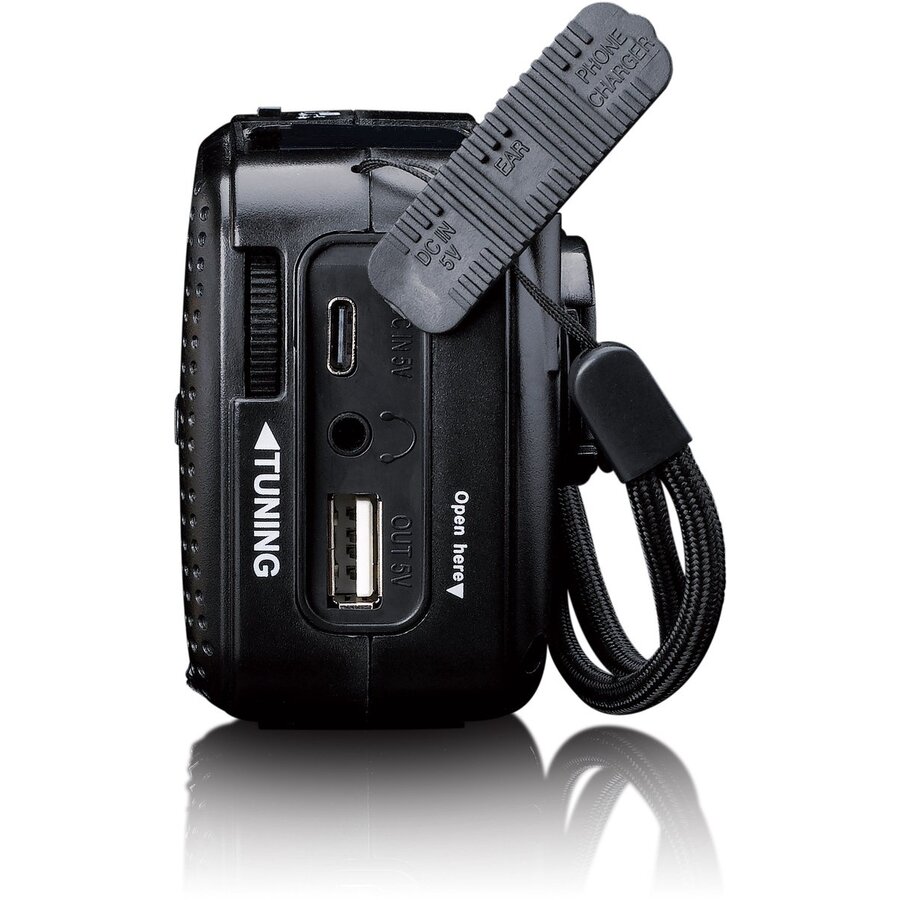 MCR-113BK - Noodradio Draagbaar Opwindbaar-7