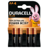 Duracell Plus Power Boost AA 4 pack