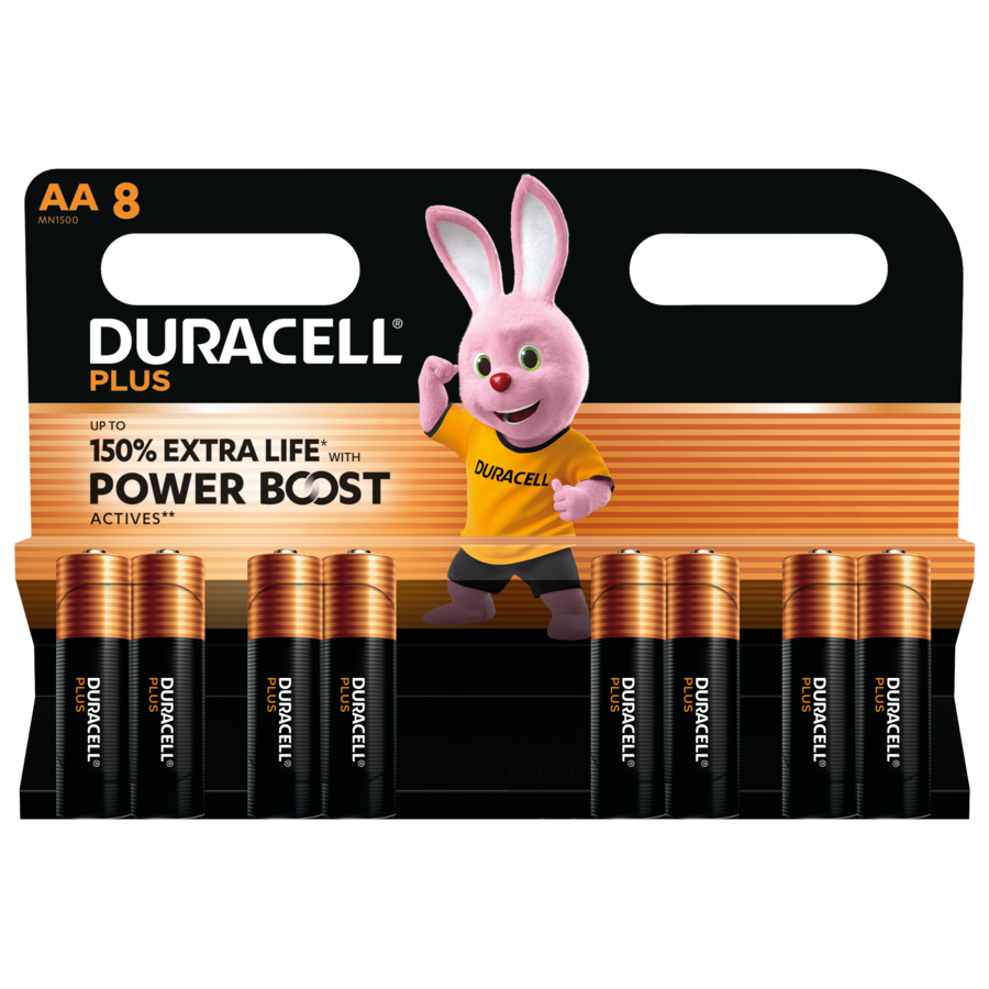 Plus Power Boost AA 8 pack (Vervangt Plus Alkaline 100%)-1
