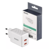 A-DAPT Thuislader 45W 2x USB-C PD wit