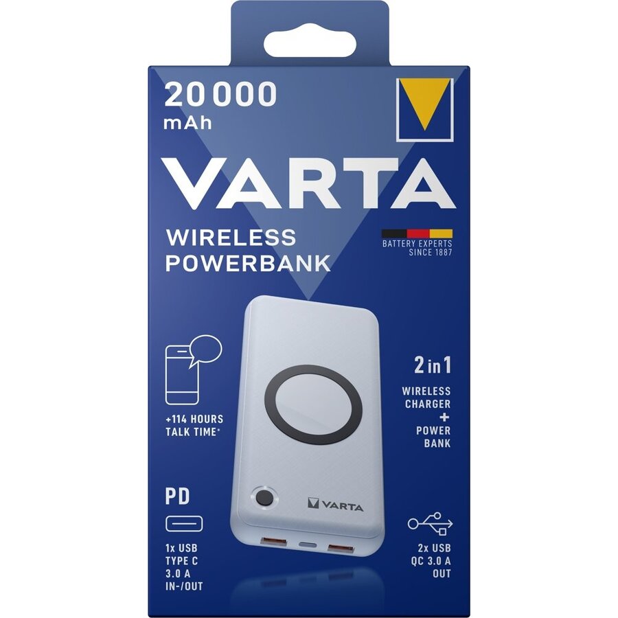 Draadloze Powerbank 20000-1