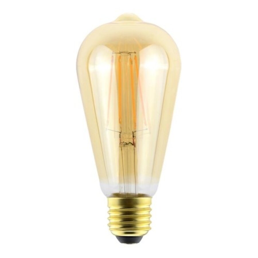 Sunset Vintage Filament ST64 E27 5,9W 806LM Amber Dimbaar-2