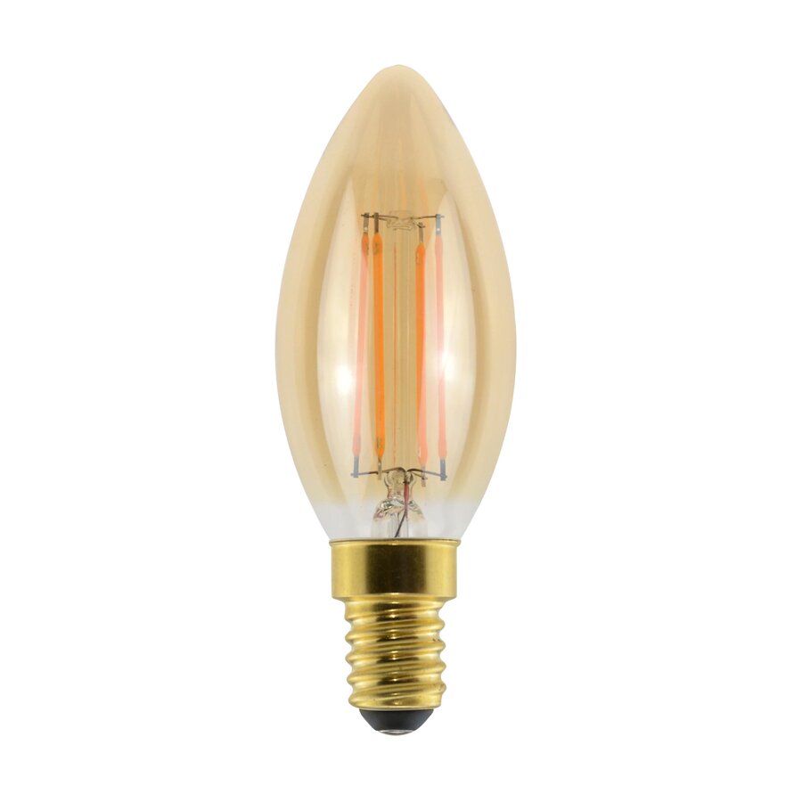 Sunset Vintage Filament Kaars E14 3,4W 470LM Amber Dimbaar-2