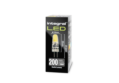  Integral G4 1,6W 200LM 2700K Niet Dimbaar 