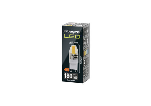  Integral G9 1,9W 180LM 2700K Niet Dimbaar 