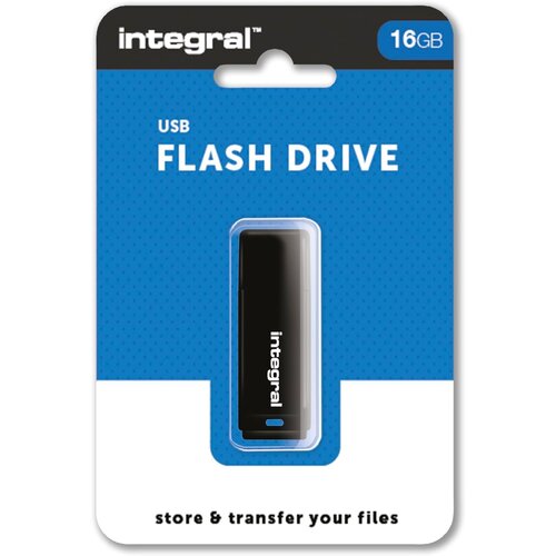  Integral 16GB Black USB3.0 Flash Drive 