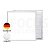Geolux UGR<19 Back-lit 3CCT led panel 62x62