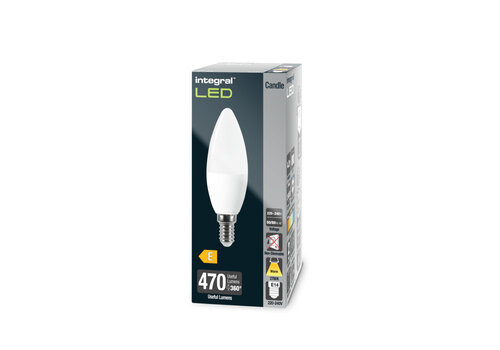  Integral Kaars Mat E14 4,2W 470LM Niet Dimbaar 