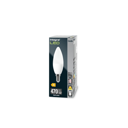  Integral Kaars Mat E14 4,2W 470LM Niet Dimbaar 