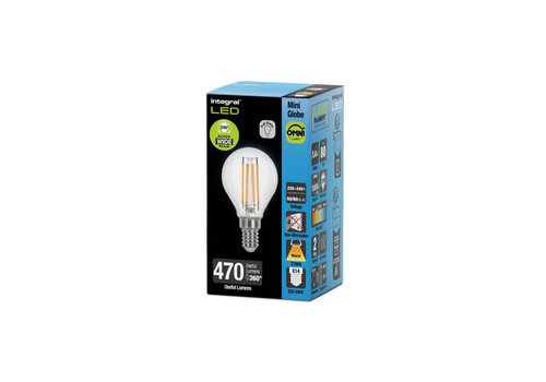  Integral Kogel Filament E14 3,4W 470LM Niet Dimbaar 