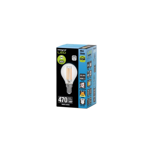  Integral Kogel Filament E14 3,4W 470LM Niet Dimbaar 