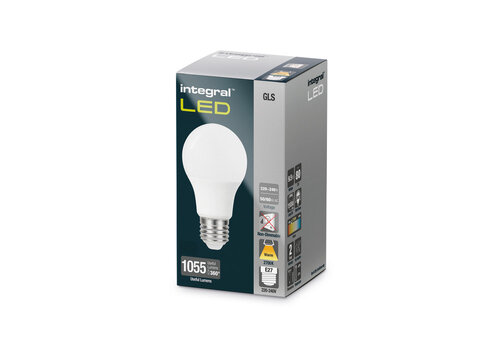  Integral Normaal Mat E27 8W 1055LM Niet Dimbaar 
