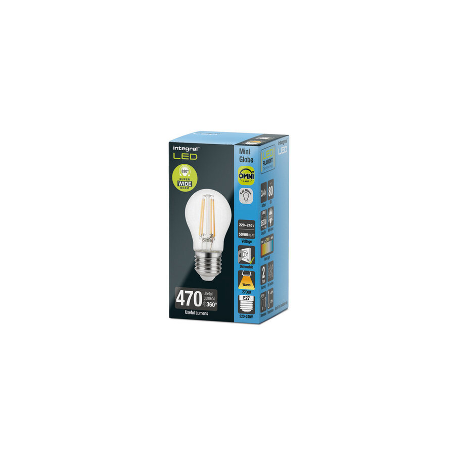 Kogel Filament E27 3,4W 470LM Dimbaar-1