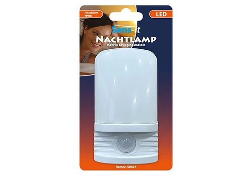  Sens-it LED Nachtlamp PIR + licht/donker sensor 