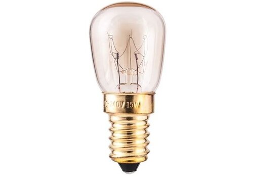 Patron Gloeilamp Koelkast Lamp 15W/E14   Patron Gloeilamp Koelkast Lamp 15W/E14