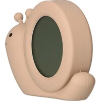 thumb-BC110BE SIMON - Slaaptrainer, nachtlampje en wekker, slak, taupe-3