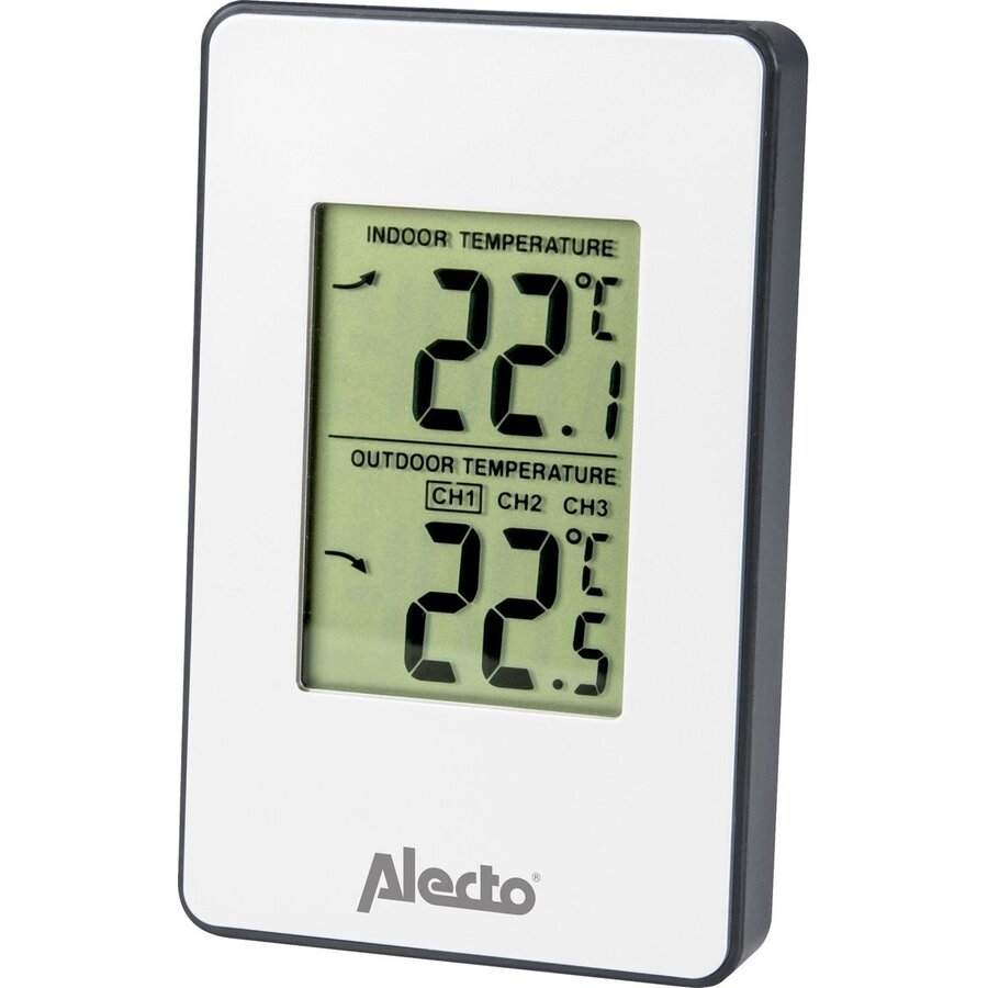 WS-1050 Weerstation met draadloze buitensensor, wit-1