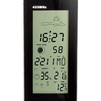 thumb-WS-1150 Weerstation met draadloze buitensensor, zwart/zilver-5