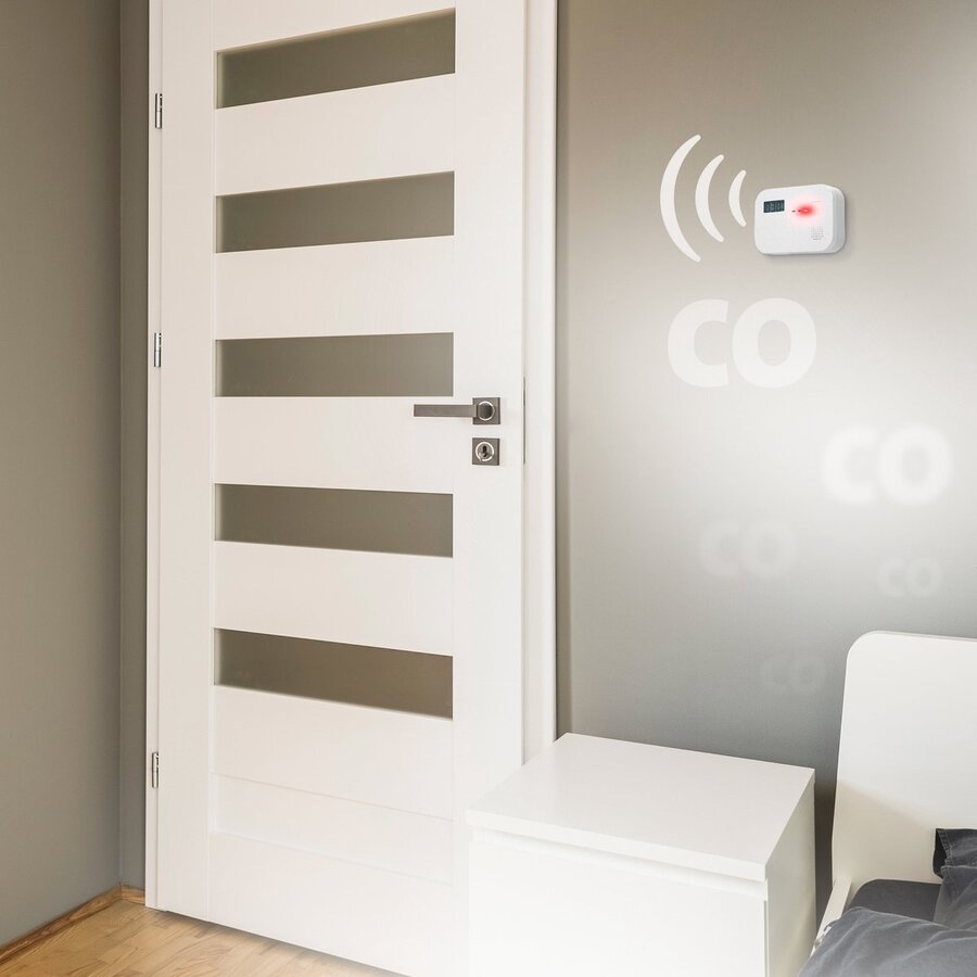 COA3920 Koolmonoxidemelder met 10 jaar sensor en display-9