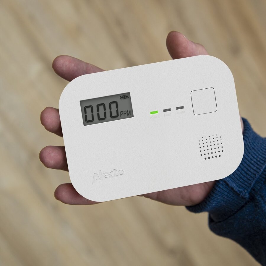 COA3920 Koolmonoxidemelder met 10 jaar sensor en display-7