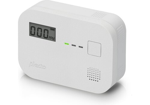  Alecto COA3920 Koolmonoxidemelder met 10 jaar sensor en display 