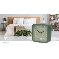 thumb-CLDK1004GN Analoge Bureau-Wekker Snoozefunctie Stil uurwerk Groen-3