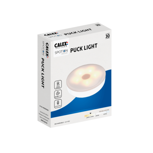  Calex Rechargeable Puck Light 