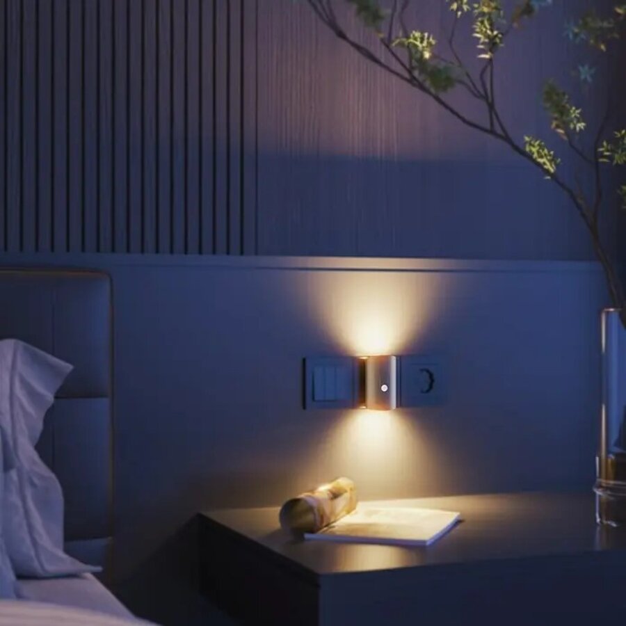 Plug-in nachtlampje met Schemer Sensor omhoog/omlaag-3