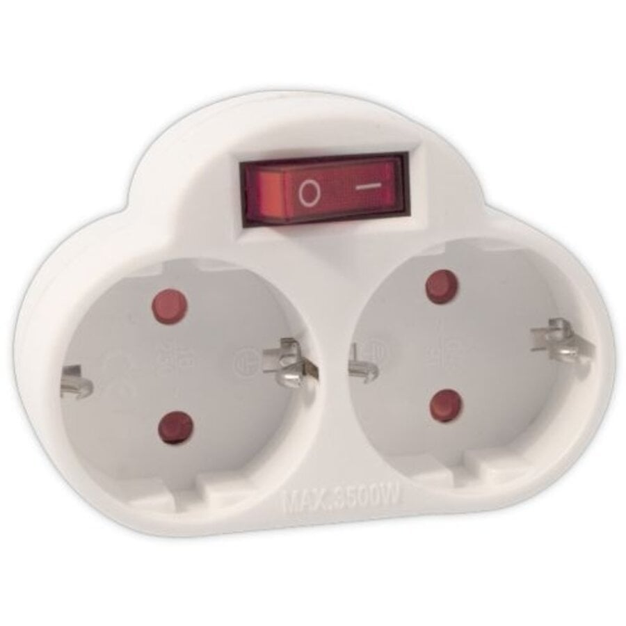 Tweeweg-stekker RA met Schakelaar-1