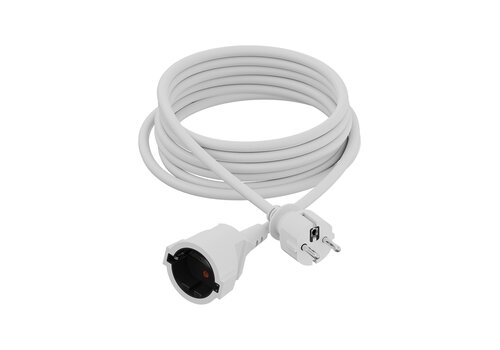  Calex Verlengkabel 5 Meter Wit 