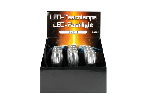  GHM LED zaklamp 14 LED en kompas 